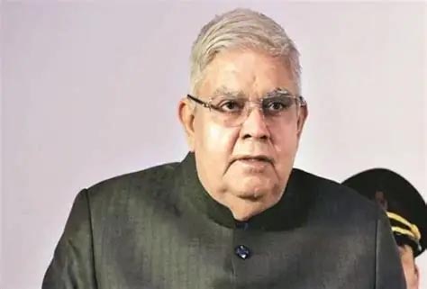 सीपी राधाकृष्णन ने ली उपराष्ट्रपति पद की शपथ, इस्तीफे के बाद पहली बार नजर आए जगदीप धनखड़